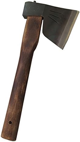 Mizuno Productions ono330x700ys Split All Horse Axe 450g Burn Oak 330 mm Leather Sack