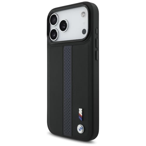 Coque BMW iPhone 17 Pro Max MagSafe CG Mobile perforée bleue - 2
