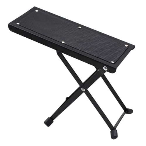 GOOHOCHY Guitar Stool Foldable Guitar Footstool Enhance Your Playing Experience