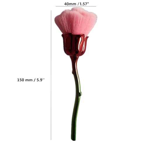 Nail Art Dust Powder Remover Brush - Soft Cleaning Tool