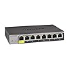 NETGEAR GS108Tv3 8 Port, Switch Ethernet, Gigabit Switch Smart Managed, Desktop, Plug & Play