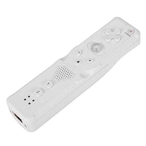 Preisvergleich Produktbild Remote Wireless Controller, Gestensteuerung Gaming Handle Gamepad Analog Rocker Joystick, Eingebauter Beschleuniger, Remote Handle für WiiU / Wii(Weiß)