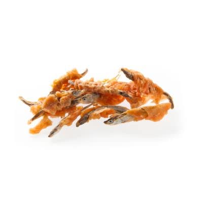 Dokas Kausnack Hühnerbrust mit Fisch | Doppelpack | 2 x 220 g | Leckerli für Hunde | Als Belohnung zwischen den üblichen Mahlzeiten | Schonend luftgetrocknet | Im Frischebeutel