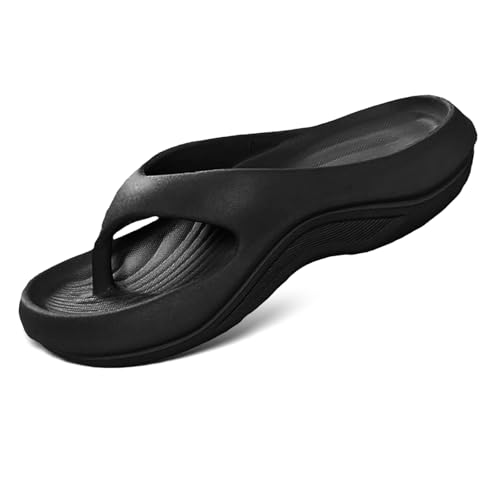 Pillow Arch Support Flip Flops for Women, Pillow Sandals Platform Recovery Flipflops Orthopedic Slides