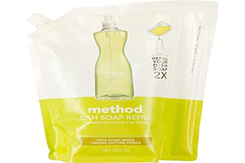 Method Dish Soap Refill, Lime + Sea Salt, 36 #TOP21