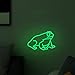 Lampeez Frog Neon Sign, Frog Lamp Wall Decor, Dimmable LED Neon Art Signs USB Powered, for Man Cave, Home, Patio, Garden, Bars, Stores, Clubs, Ideal Gift for Friends, Family and Kids