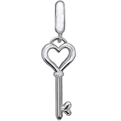 Abalorio Chamilia Key To Love 2010-3153 en plata para pulsera 2
