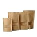 Produktbild 10Pcs/Lot Kraft Paper Bag Window Zip Lock Empty Dried Food Fruit Tea Gift Package Self Sealing Zipper Stand up Bags,12x20cm