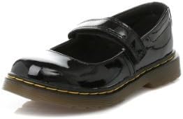 Dr. Martens Maccy Mary Jane (Little Kid),Black Patent,12 UK(13 M US Little Kid)