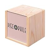 Ajoutez une touche rustique à vos besoins de rangement avec cette boîte en bois couleur sapin clair