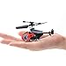 Lihgfw Fingerspitzenhubschrauber 3,5-Kanal-Mini-Hubschrauber Drohne Tasche Fliegende Fahrzeug Fallresistente Fernbedienung Flugzeuge Fernbedienung Flugzeug Modell Laden Kinderspielzeug (Color : Rot)