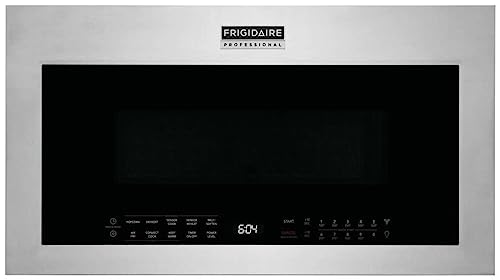 Frigidaire PMOS1980A Professional 30 Inch Wide 1.9 Cu. Ft. 1600 Watt Over the Range Microwave with Sensor Cook - Stainless Steel