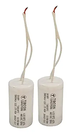 TIBCON 4 MFD Ceiling Fan capacitors Power Supply Motor pack of 2