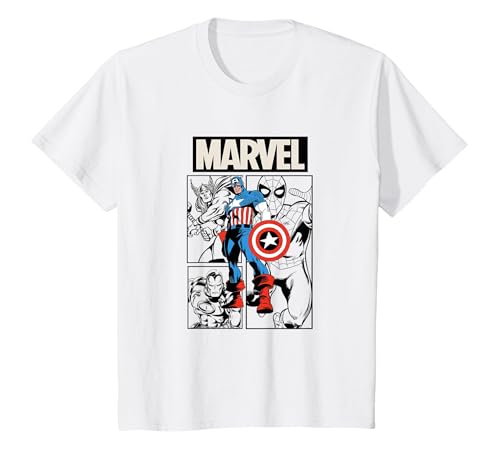 Image of Kids Marvel Comics Avengers Boys 2-Pack Short-Sleeve T-Shirt