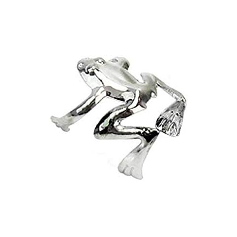 316L Surgical Steel Freedom Fashion Tree Frog Fake Cartilage Ear Cuff (Sold by Piece) Cover