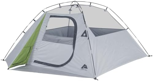Ozark Trail 4-Person Clip & Camp Dome Tent – Lightweight 3-Season Camping Tent with Rainfly