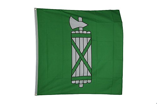 Digni Bandiera Svizzera Canton San Gallo - 120 x 120 cm Sticker Gratis