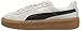 Puma Womens Suede Platform Core Whisper White-Puma Black Sneaker - 9