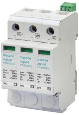 Protection de surtension transitoire DC 1000V SOLERA évitez les pannes d'onduleur solaire
