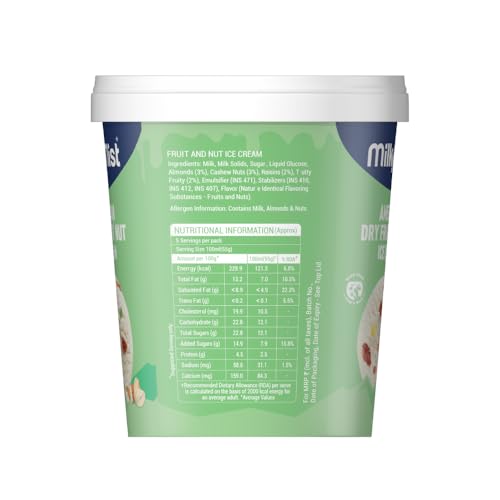 Image of Milky Mist Fruit n nut Tub 500 ml
