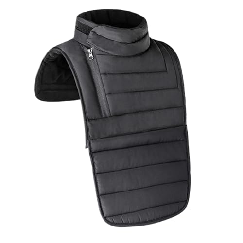 Genérico Protector De Cuello Y Pecho,Cuello Térmico Desmontable y Bufanda Multifunción - Bufanda Protectora para Pecho en Actividades como Correr Montar en Moto Esquiar