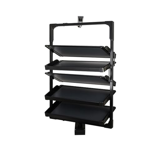 Zapatero/Mueble de Almacenamiento: diseño extraíble Giratorio de 360°, Altura Regulable, Estante metálico apilable, Apto para armarios, Ahorra Espacio, Ideal para dormitorios pequeños.