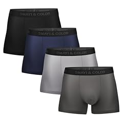C: 4 Pack Mens Boxer Briefs Trunks