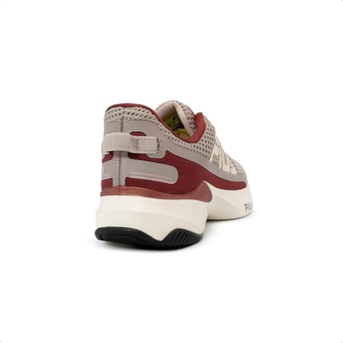 Tenis Fila Recovery Feminino, Goat/Red Ochre/Raw White, 37