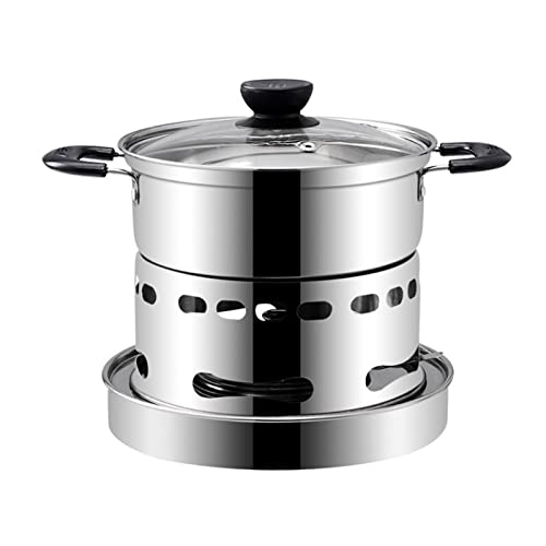 Campingkocher,Spirituskocher Für Innenräume,Spirituskocher Mit Topf Tragbarer Campingkocher,Kein Strombedarf Geeignet Für Indoor Und Camping,3 Größen Zur Auswahl