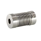 Federkupplung Die elastische Federkupplung aus Aluminiumlegierung D16L25 wird for Servomotoren, Schraubenstangen, Wellenverbinder, 3D-Drucker und CNC verwendet(8X10)
