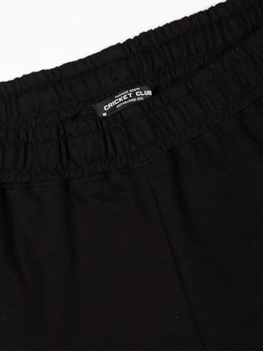 Image of Thomas Scott Men's | Solid | Chino Shorts | Regular Fit | Cotton Blend | Above Knee | Knitted Short