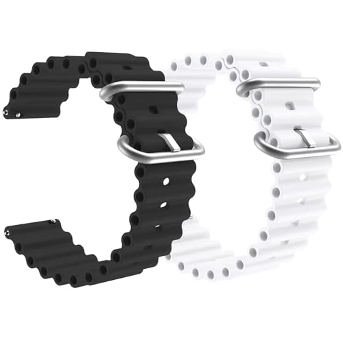 Image of ADAMO 20mm Watch Strap Combo Compatible for Bip U Pro /GTS /BIP 3 Pro /Icon Buzz and All 20mm Wristwatch and smartwatches