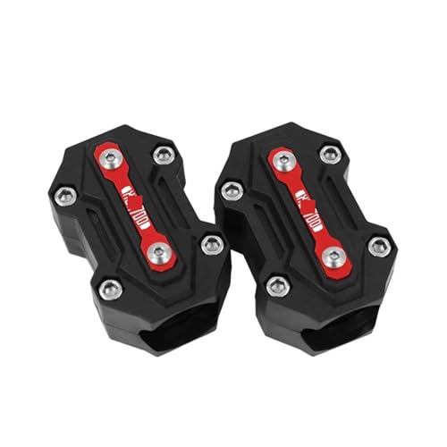 Motorrad Stoßstange Sturzbügel FÜR Ya&ma&ha FÜR XSR700 XSR 700 2017 2018 2019 2020 Motorrad Motor Crash Bar Schutz Stoßstange Schutz Block(5)