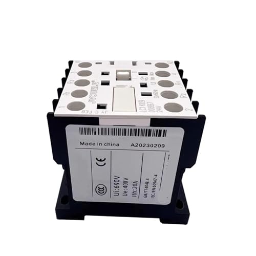 Contactor de CA LC1K09008 mini de 4 polos 2NO+2NC 110V para control de motores 2