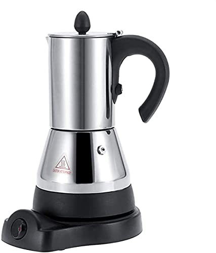 DONGSHUAI Kaffeemaschine 360 Grad Rotation Elektrische Kaffeeperkolator Kaffee Mokkakanne Umweltfreundliches Teewasser… – Bild 4