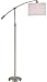 Quoizel CFT9364BN Clift Swing Arm Floor Lamp, 1-Light, 100 Watts, Brushed Nickel (65" H x 13" W)