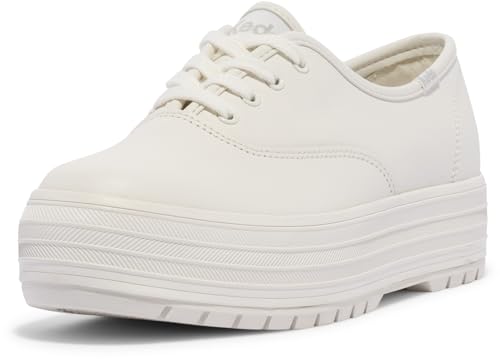 Keds Plate-Forme Blanche 41 en Cuir | Basket Chic pour Femme