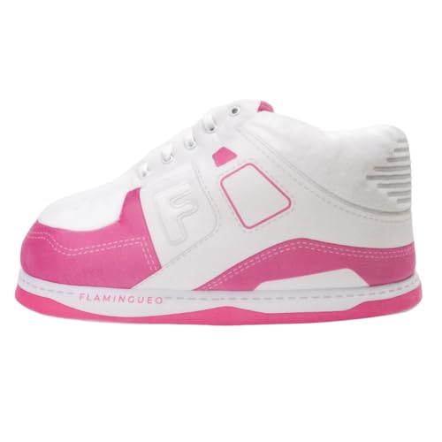 Flamingueo Pantofole Sneakers - Pantofole Da Donna, Ciabatte Uomo Invernali, Unisex, Pantofole Uomo Divertenti, Antiscivolo, Taglia Unica