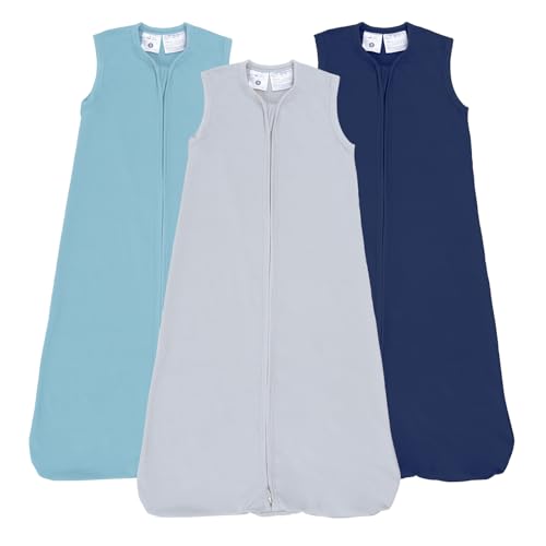 littogoose Toddler Sleep Sack 2T-4T Wearable Blanket Baby Sleeping Bag, 0.5 TOG Baby Sleeping Sack 3 Pack, X-Large