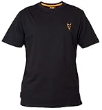 fox t shirts australia Stoffstärke: 180gsm Fox Collection Black Orange T-Shirt - Angelshirt, Größe:L