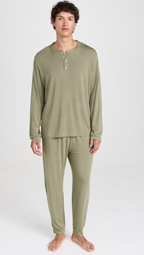 Image of Eberjey Henry Men's Jersey Modal PJ Set