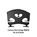 Final Game Master Premium Carbon Fiber 4/4 Violin Bridge – Pre-Cut & Pre-Fitted Enhanced Acoustic Performance, Lightweight & Durable Design for All Violins