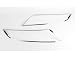 SAFE Chrome Front Head Light Lamp Molding Trim Cover Garnish 2-pc Set For 2013 2014 Kia Optima : K5