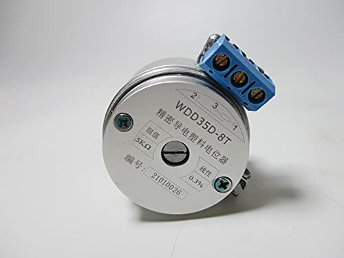 1PCS WDD35D8T 5k Spring Loaded Auto-Reset Angle Sensor Conductive Plastic Potentiometer