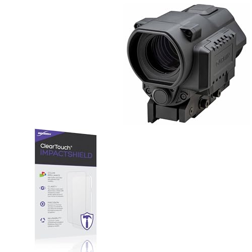 BoxWave Screen Protector Compatible with Garmin Xero X1i Crossbow Scope - ClearTouch ImpactShield (2-Pack), Impenetrable Screen Protector Flexible Film