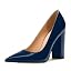 Navy Blue Patent