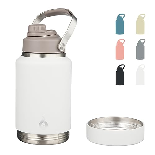 BJPKPK 64oz Insulated Water Bottle, Half Gallon Stainless Steel Water Jug