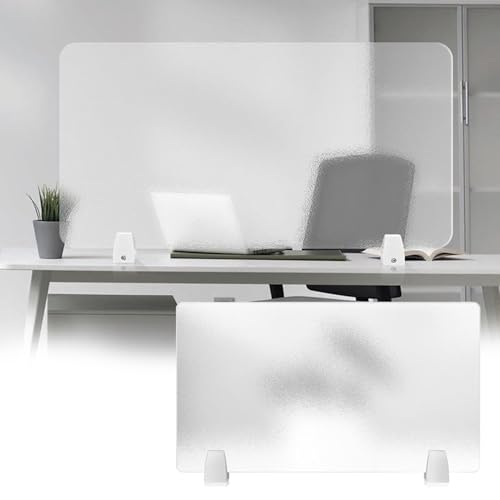 Séparateurs de bureau en acrylique durable - Finition haut de gamme