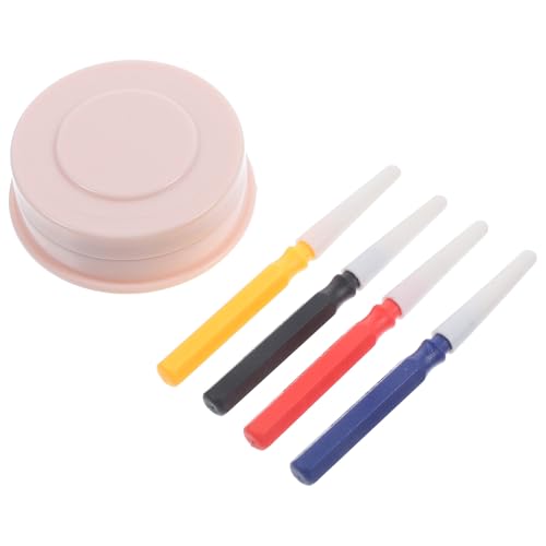 LRXIYODE Kit de Engrase para Relojes Bolígrafos de Lubricación y Recipiente de Plástico para Aceite Juego de Herramientas para Reparación de Relojes Profesional para Relojeros y