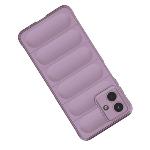 Image of Amazon Basics Mobile Cover for Samsung Galaxy A07 | Full Camera Protection | Liquid Silicon Case | Flexible Bumper Case for Samsung Galaxy A07 4G /5G /F07 4G /M07 4G /M17e 5G /F70e 5G (Purple)